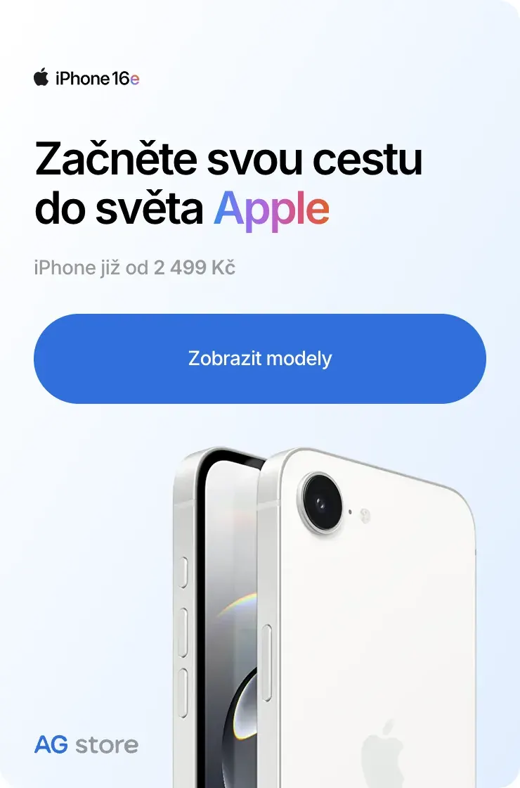 Začněte svou cestu do světa Apple — iPhone již od 2 499 Kč