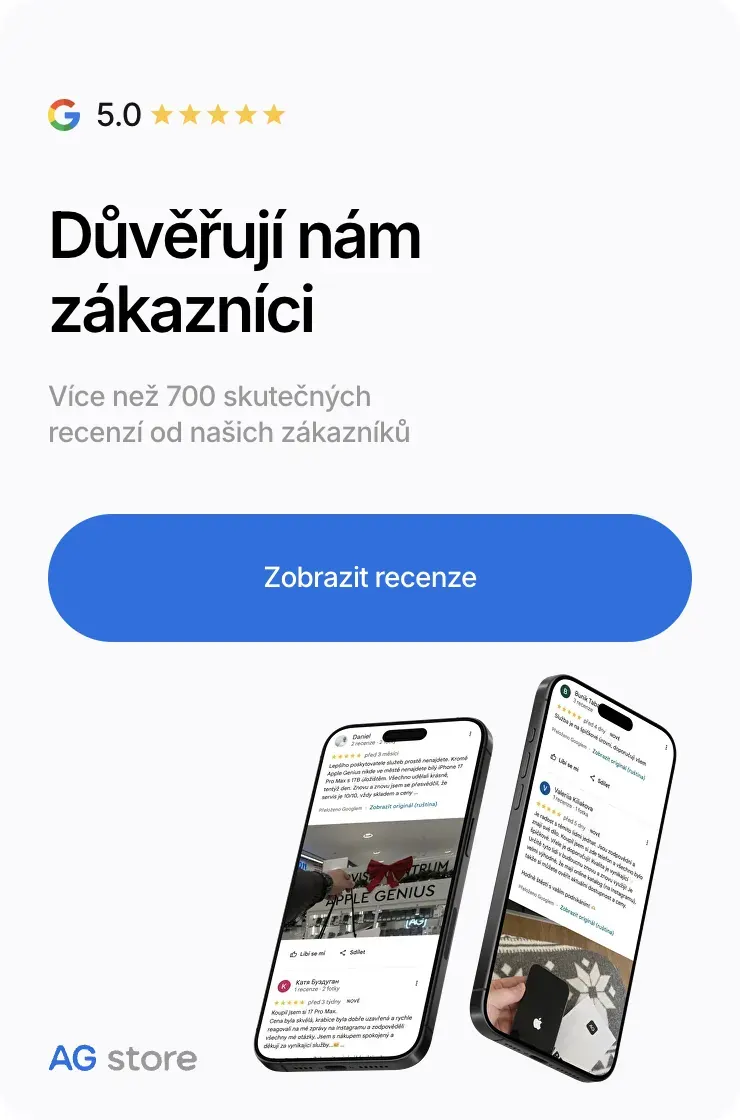 5.0 na Googlu — důvěřují nám zákazníci